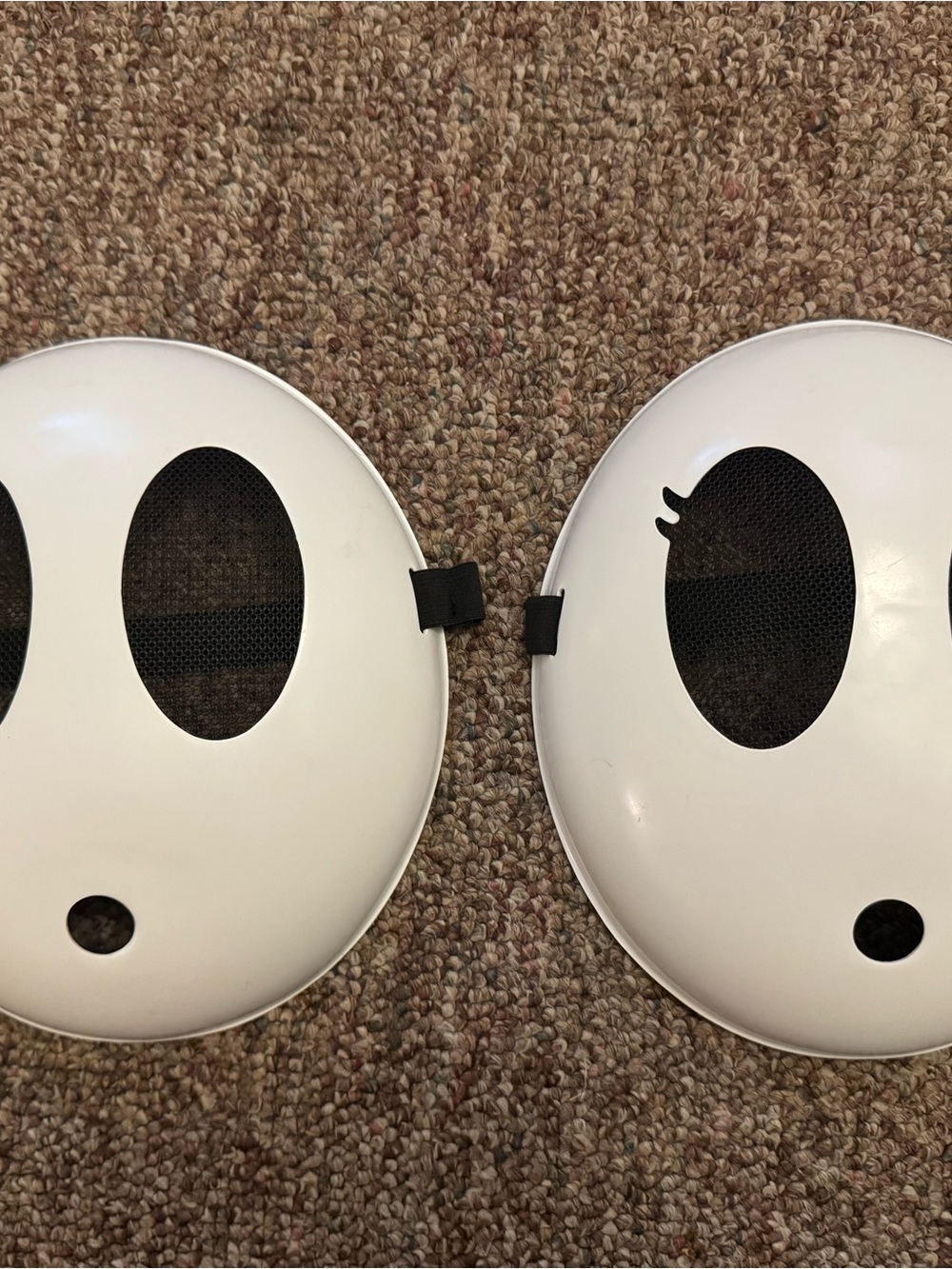 His and Her Shy Guy Masks
